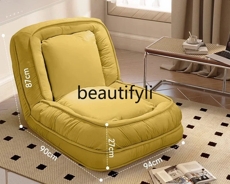 Lazy sofa can lie down and sleep human kennel tatami adjustable image 2