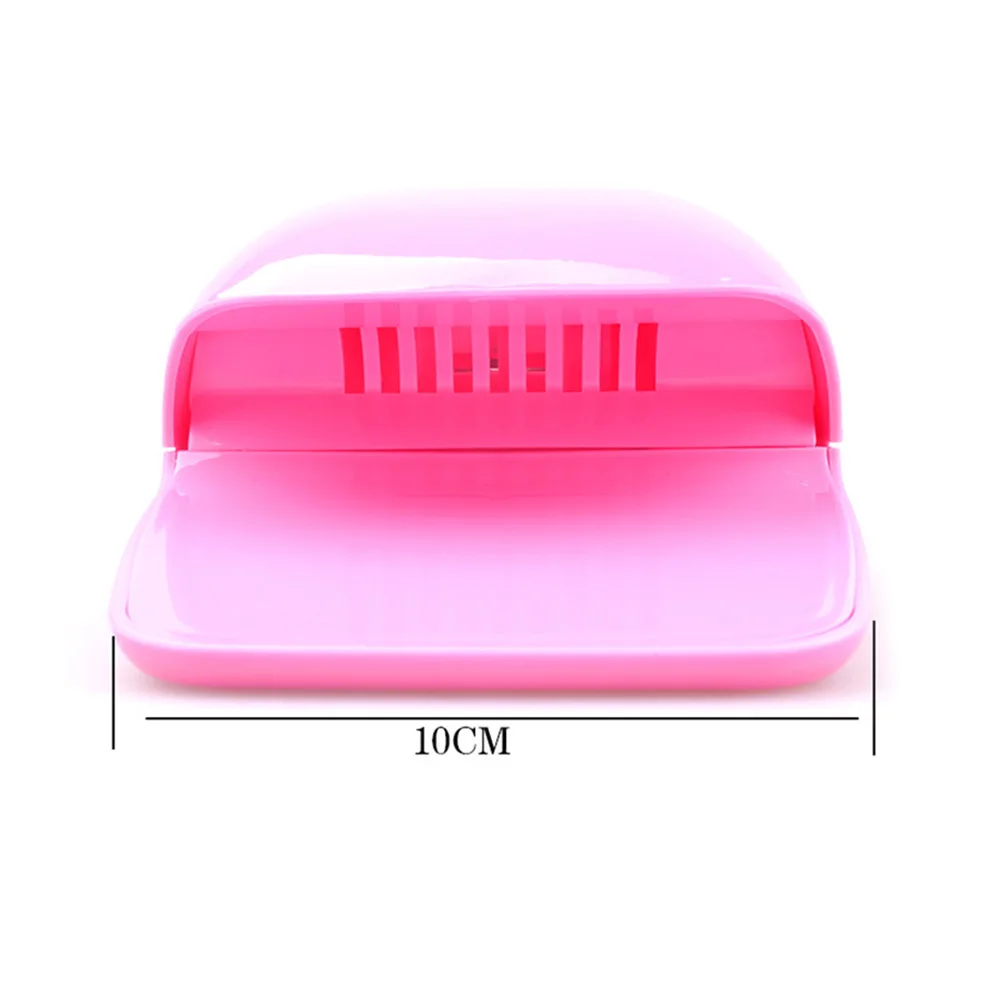 Mini Nagel Fan Trockner Touch Sensor Automatische Ein/Aus Professionelle Nagel Trockner Für Salon Maniküre Kunst Werkzeug Rosa Umwelt