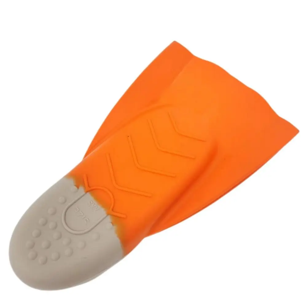 

1 Pair Silicone Swim Fins Non-slip Durable Swimming Training Fins Comfortable Wear-resistant Floating Swim Fins