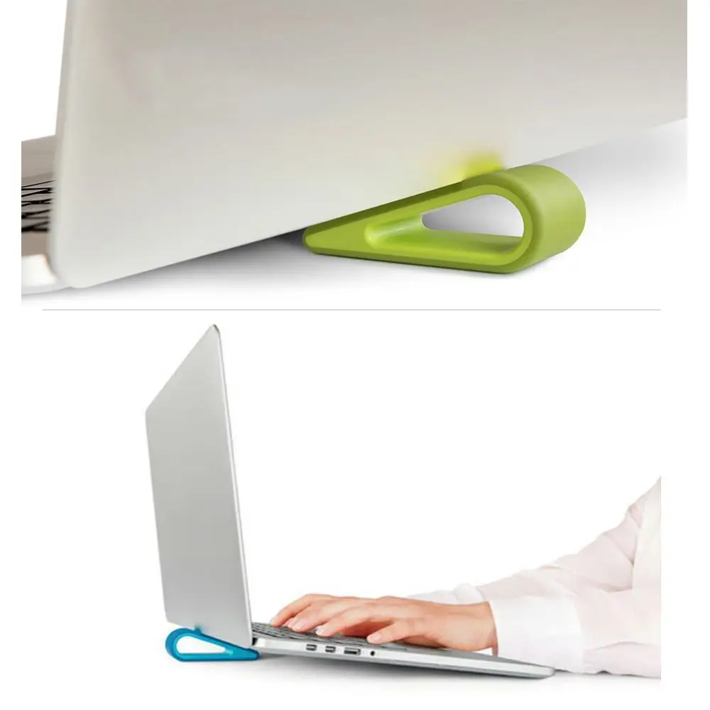 1pc Desktop Pad  Simple Laptop Stand Adjustable Bracket Increased Shelf  Cooling Base