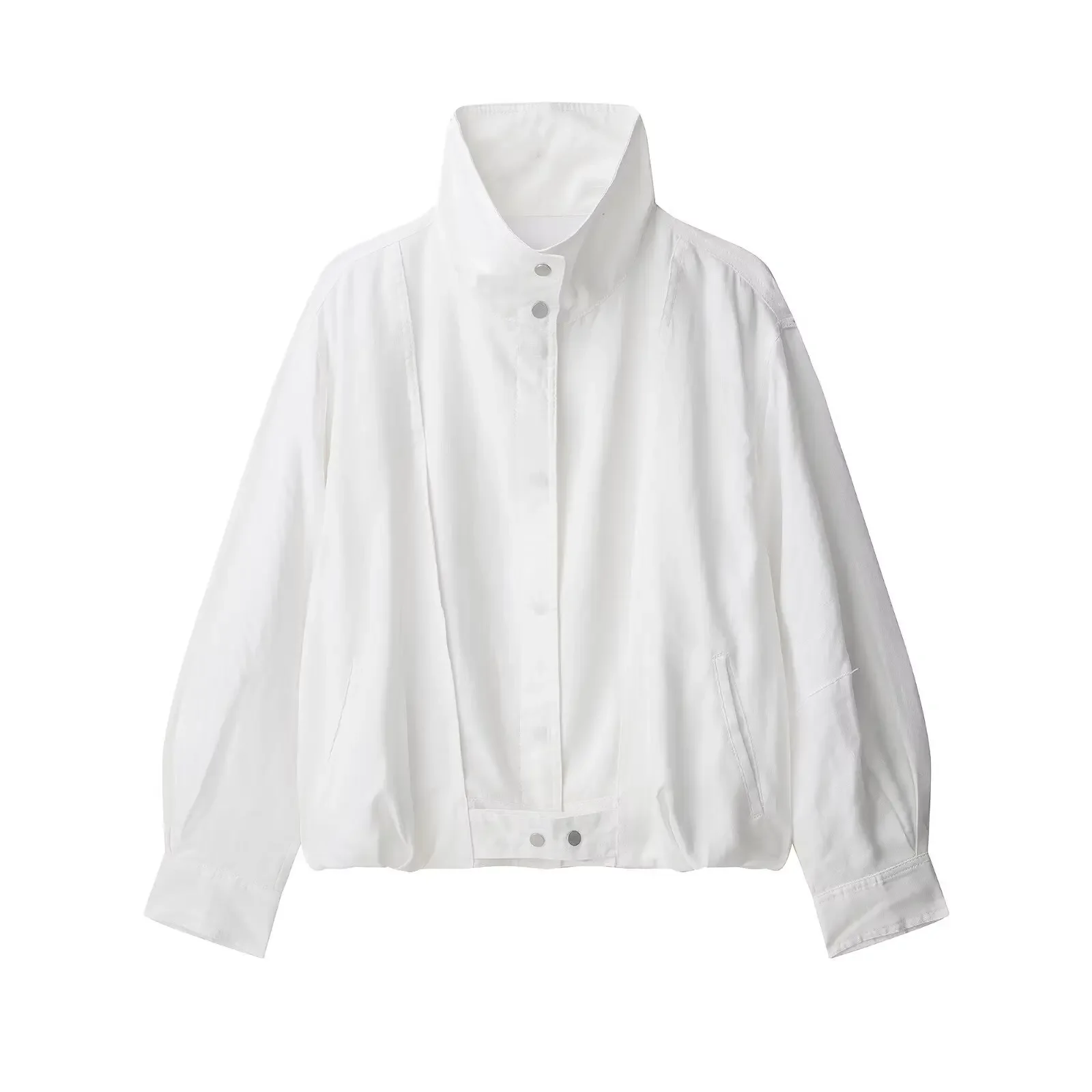 Stand Collar Long S… - image