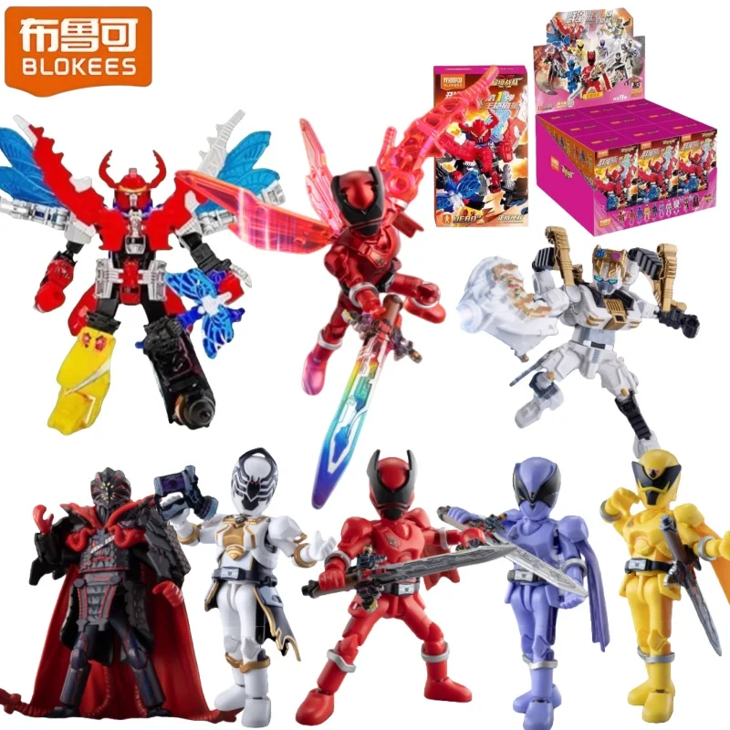 BLOKEES Transformers Building Blocks Serie completa Classic Anime Figure Splicing Model 3D Home Ornament Toy Collection Regali
