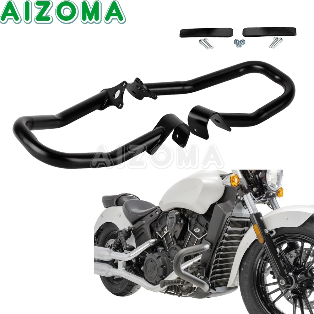 

Motorcycles Highway Engine Guard Crash Protect bars For Indian Scout Bobber Twenty Sixty ABS 100th 15 16 17 2018 2019 2020 2021