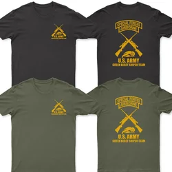 US Army Green Beret Special Force Sniper Team T-Shirt. Summer Cotton O-Neck Short Sleeve Mens T Shirt New S-3XL