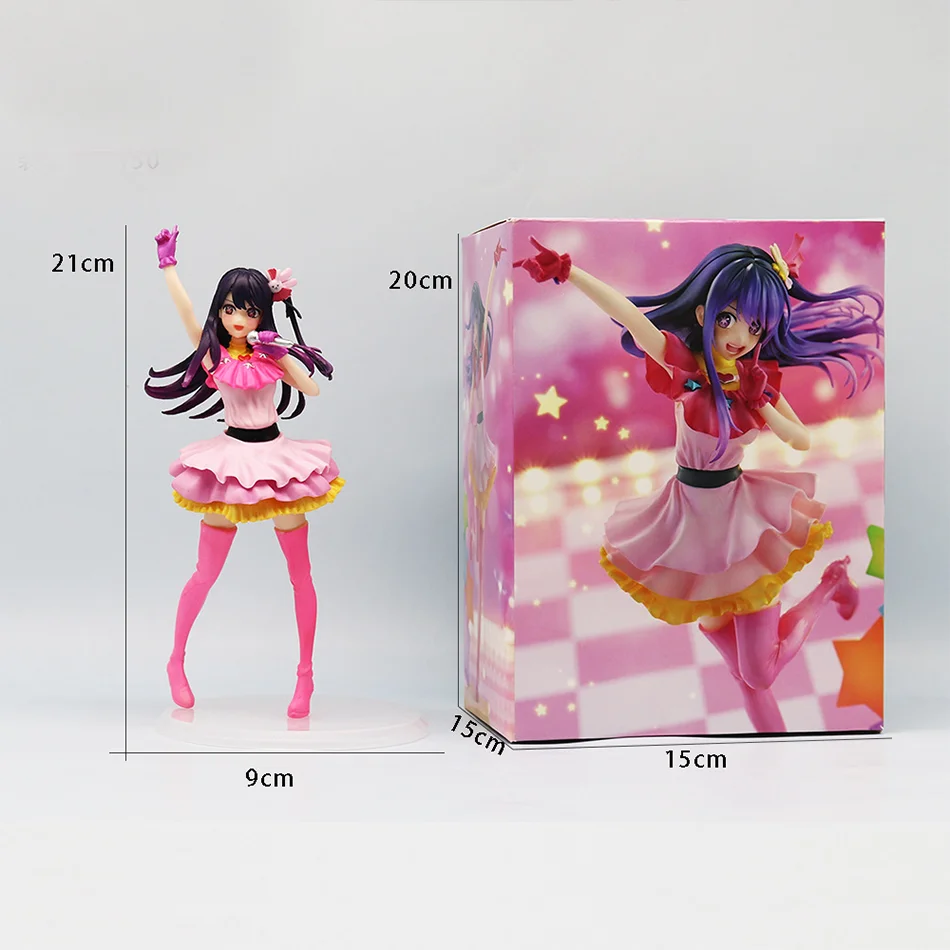 アニメ推しの子星野愛アクションフィギュアかわいいかわいいガールシリーズキャラクターコレクション装​​飾品デスクトップディスプレイギフトおもちゃ