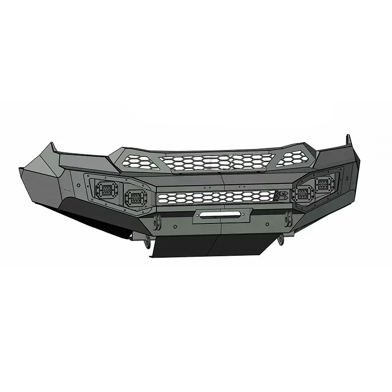 Applicable to Isuzu ISUZU DMAX front bumper2021 new flat head front bumper