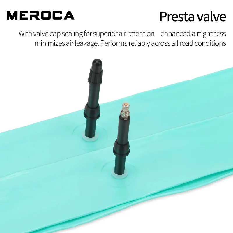 Meroca tpu tubo interno de bicicleta 26 27.5 29 polegadas tubo interno de pneu de mountain bike anti-punctura válvula presta 29 polegadas tubo interno de bicicleta