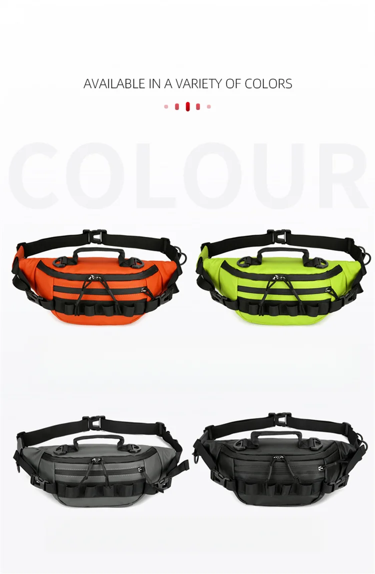 Nei Luya Taillebeutel waasserdicht Männer a Fraen Outdoor Sport Taillebeutel modesch Laf Fitness Diagonal Kräizbeutel Rucksack_voghion.com