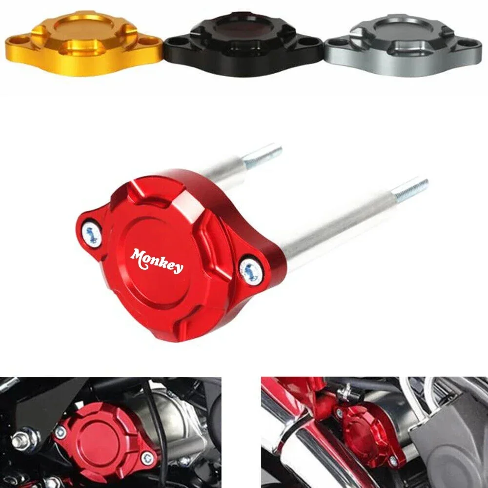 

Motorcycle 3D CNC ALU Starter Motor Cover Cap Fit for Honda Monkey 125 (5 gears) 2022-2023