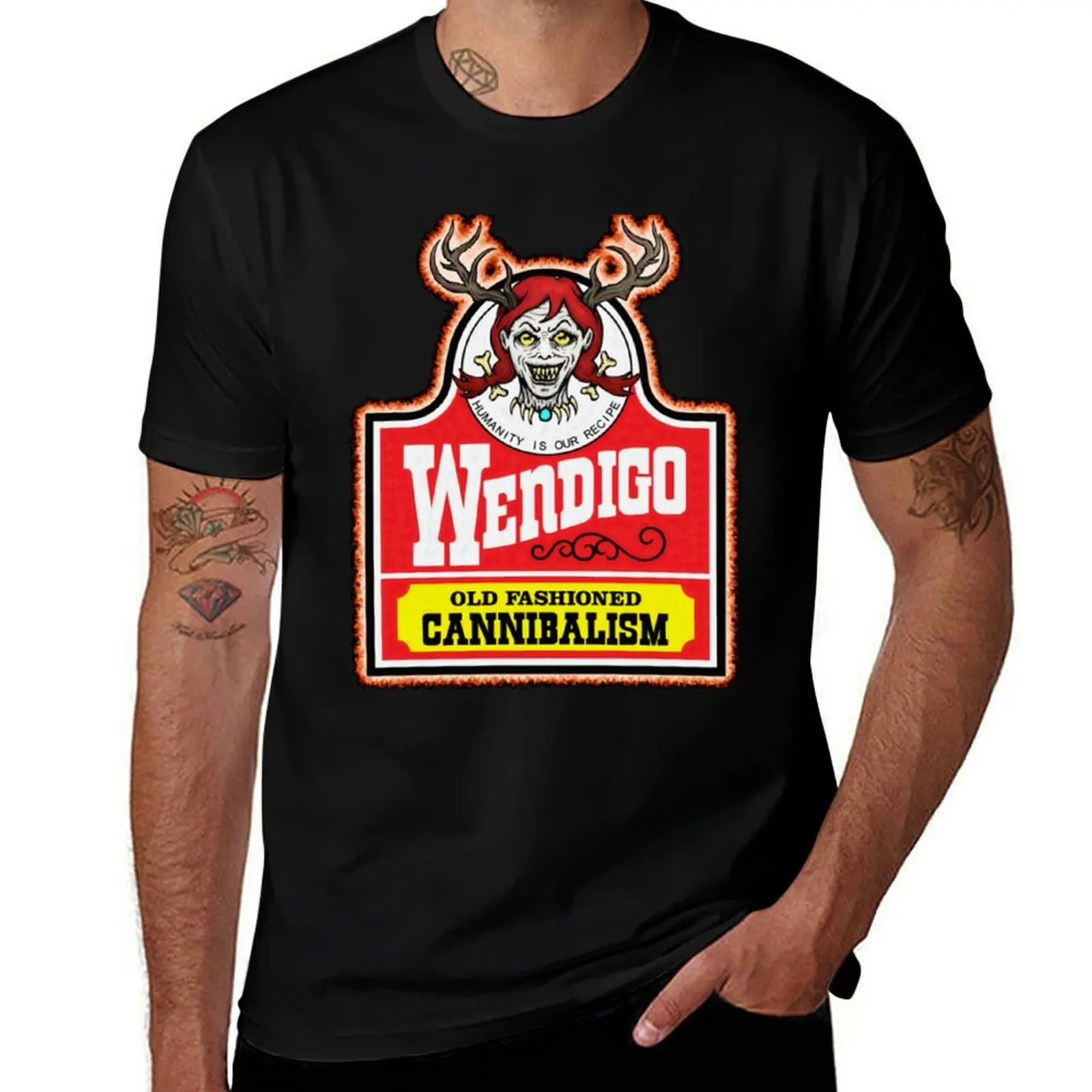 Wendy the Wendigo T-Shirt Soft Stretch Short Sleeve Top