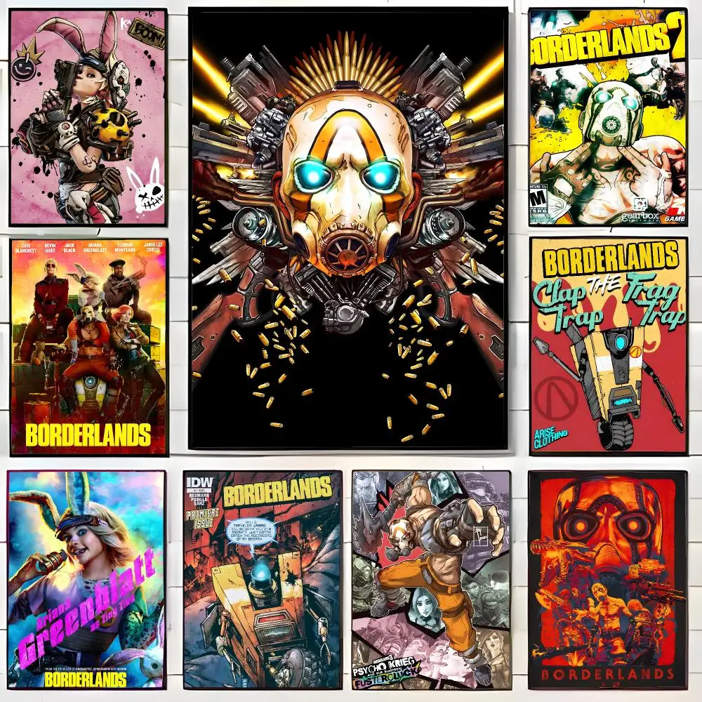 Loot Game B-Borderlands Poster Wall Art Print Decorative Mural Home Decor Gift Unframed