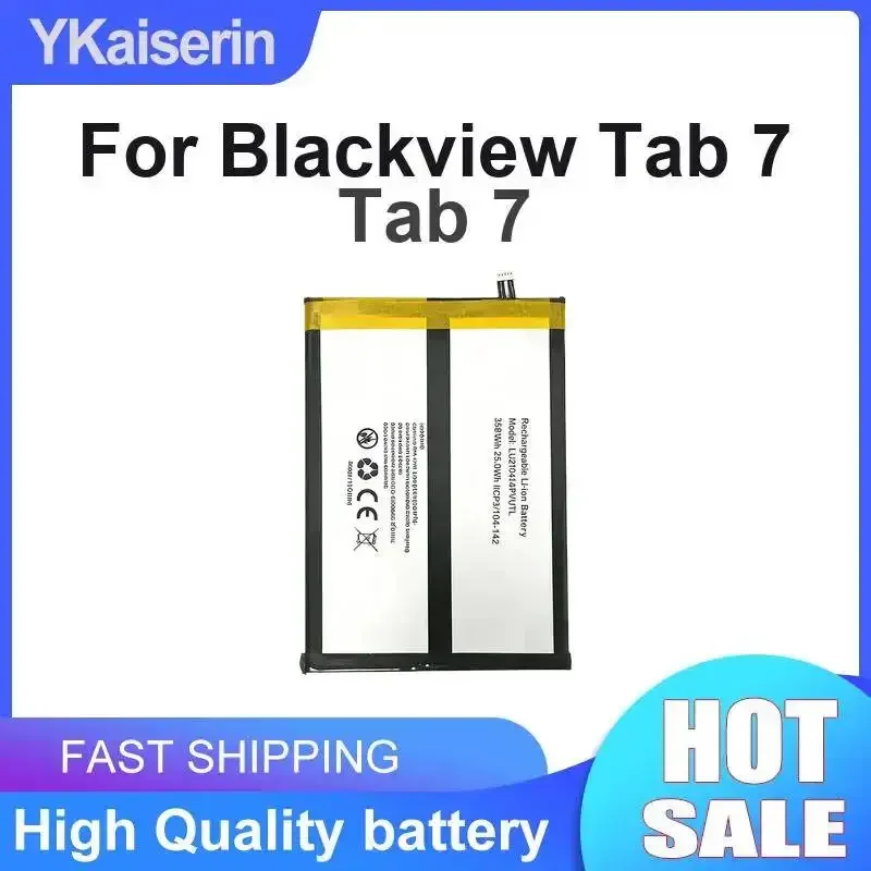 For Blackview Tab 7 Tablet Battery High Quality 6580mAh