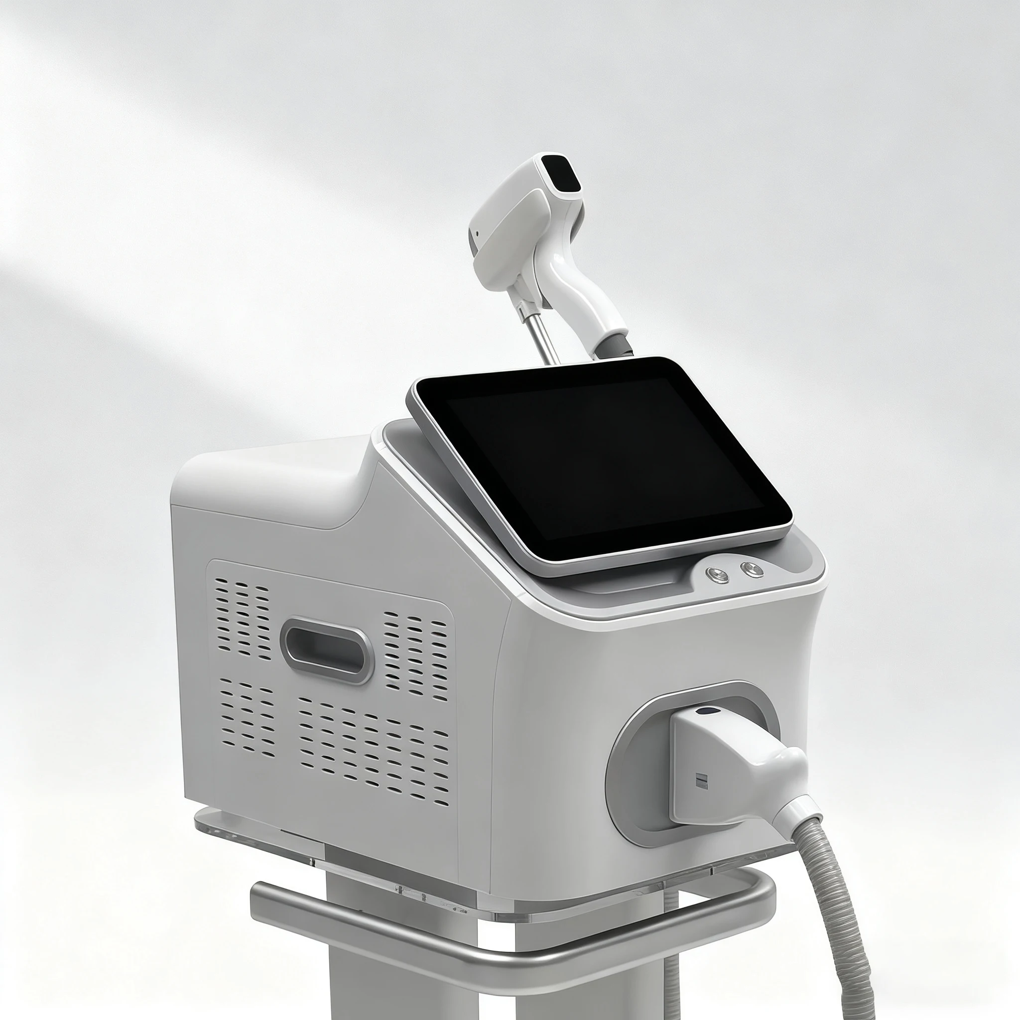 

808 Diode Hair Removal Laser Diode Machine 4000W Ice Platinum Body Face Underarm Cooling Head Permanent Painless Epilator