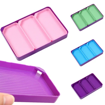 Kit de peinture au diamant coloré 3 en 1, colle pour stylo, plateaux à perles irrigation, polymères coordonnants, accessoires de couture de broderie, 1 ensemble