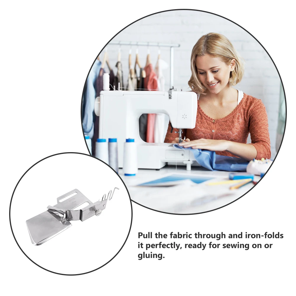 

Binding Device Sewing Patchwork Folder Bias Binder for Machine Stainless Steel Metal