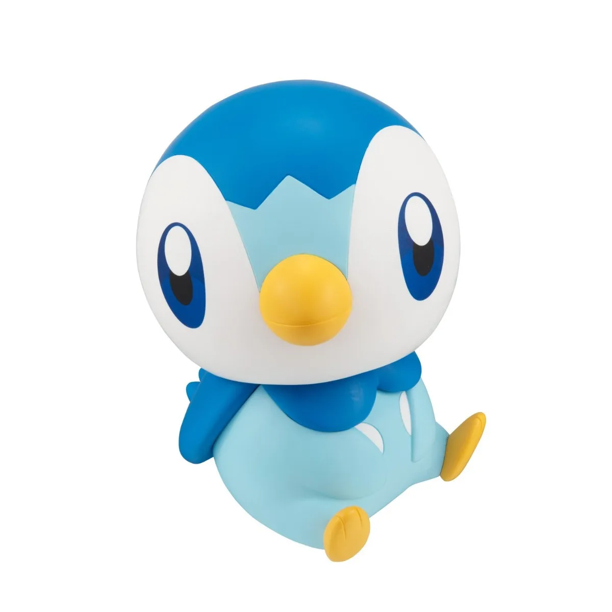 Original Look Up Pocket Monsters Piplup Pokemon Anime Figure Toys Kwaii Q Ver. Collection PVC Model Action Figurine Doll Gift