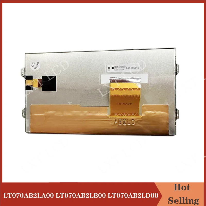 Original 7 inch LT070AB2LA00 LT070AB2LB00 LT070AB2LD00 LCD Display Screen For Carter d2 series 320 336 346 374