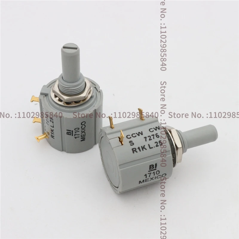 

Переключатель потенциометра CCW CW S 7276 R1K L.25 BI 1710, позиционер для изменения цвета, Мексиканские детали компьютерной вышивальной машины, оптовая продажа