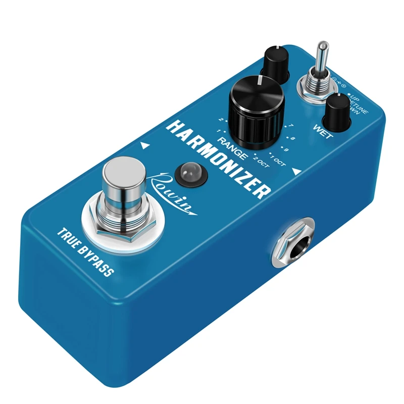 LEF-3807 Guitar Harmonizer Pedal Digital Pitch Effect Pedals Signal To Create Harmony/Pitch Shift/Detune