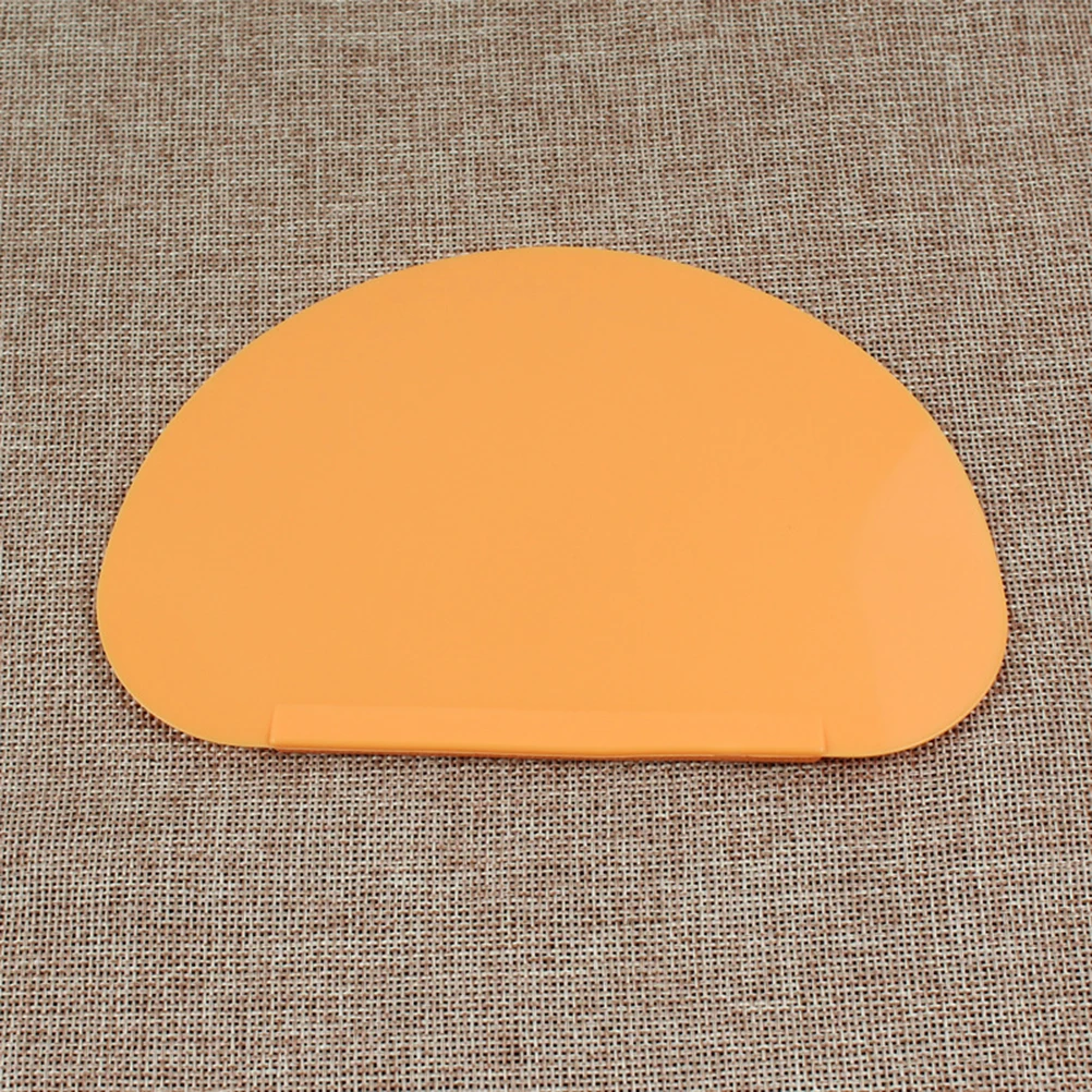 

Semi-Circle Cake Scraper Orange Premium Plastic Cake Spatulas Butter Scraper Tool for Smoothing Shaping Patterning Fondant Icing