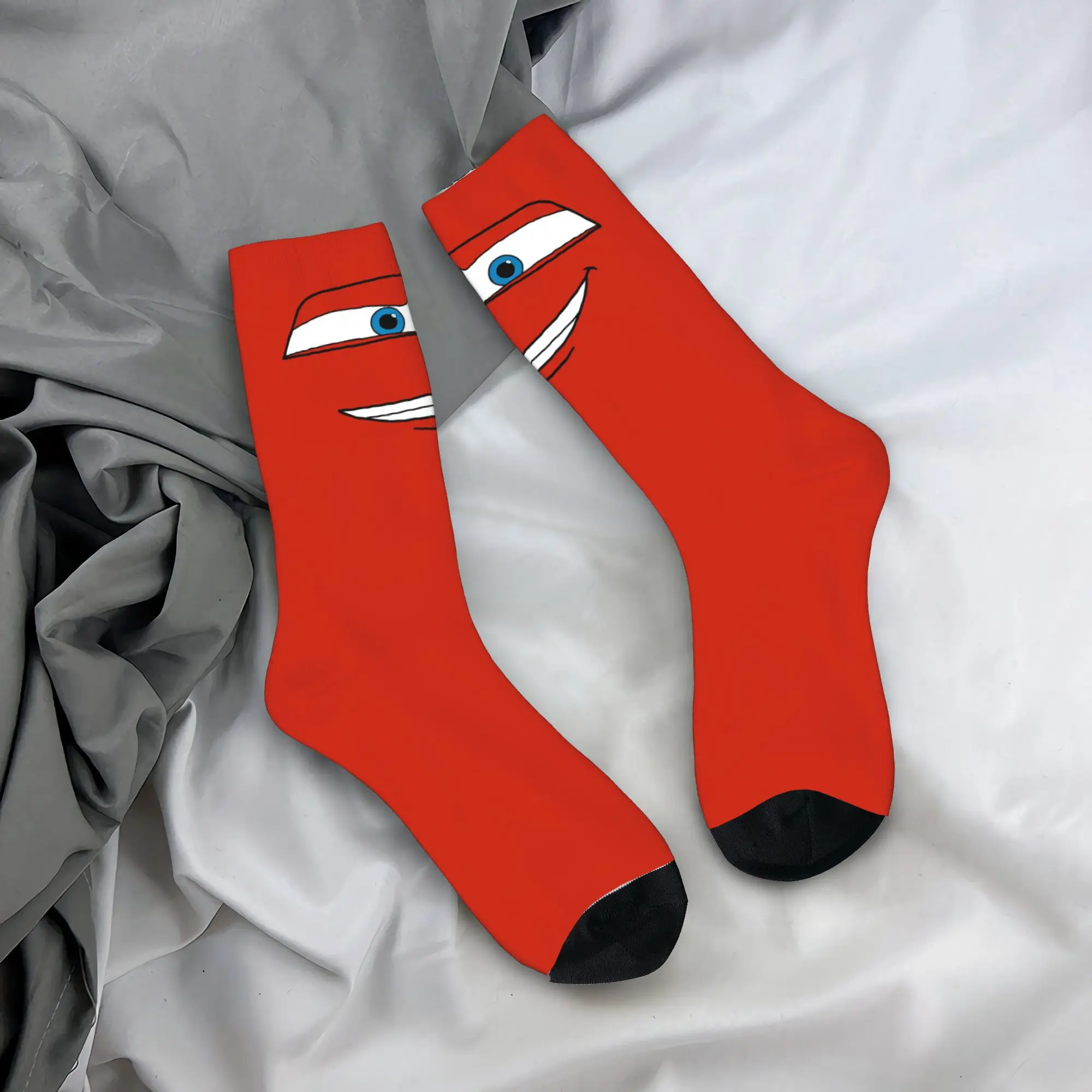 

Новые мужские носки, повседневные носки с молнией Mcqueen, спортивные женские носки из полиэстера, весна-лето, осень-зима