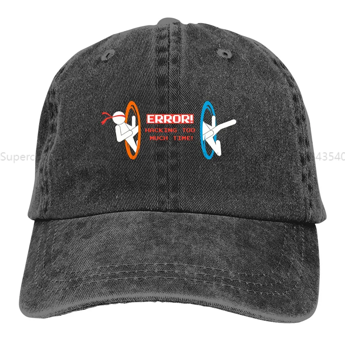 Hacking Error Baseball Cap Men Hats Women Visor Protection Snapback Portal Game Caps