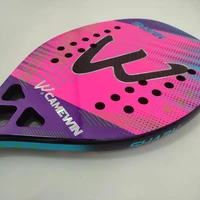 Camewin 3k Beach Tennis Racket Carbon Fiber Rough Surface 2024 New Outdoor Sports Tennis Racket Adult Use for Both Men and Women 4