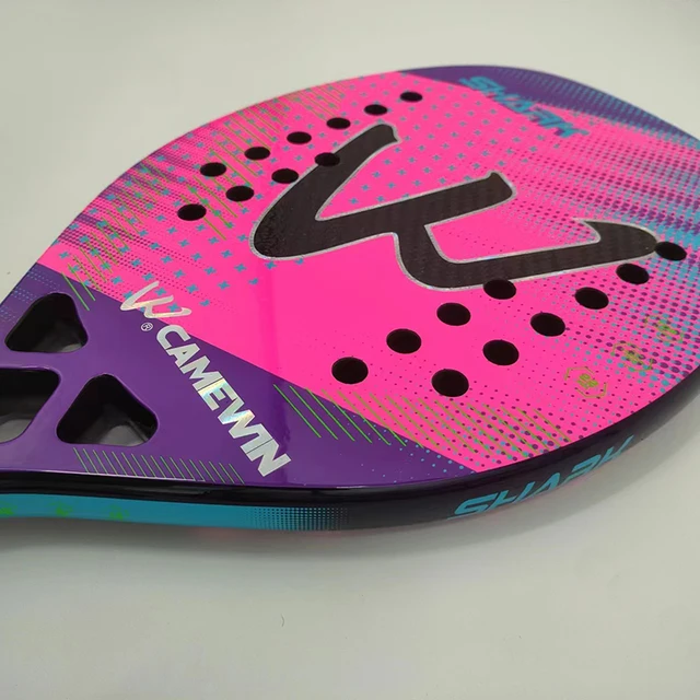 Camewin 3k Beach Tennis Racket Carbon Fiber Rough Surface 2024 New Outdoor Sports Tennis Racket Adult Use for Both Men and Women 4 Camewin 3k Beach Tennis Racket Carbon Fiber Rough Surface 2024 New Outdoor Sports Tennis Racket Adult Use for Both Men and Women 4