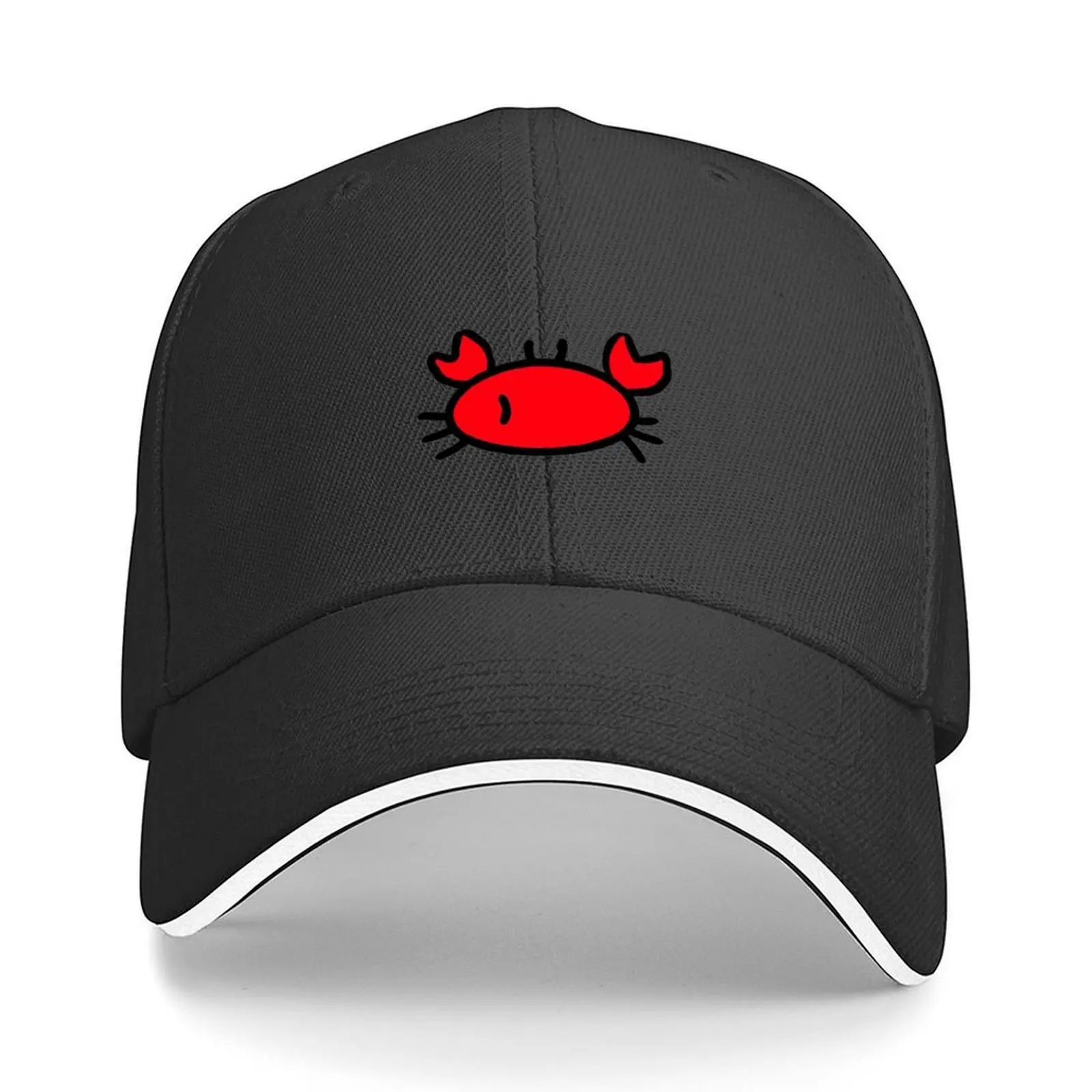 

Cute little crab Baseball Cap Rugby Hat Man Luxury cute winter hats for men Women's 2025 Men's