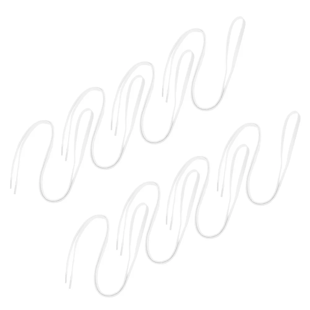 

4 пары сменных плоских шнурков, прочные хлопковые шнурки для обуви для кроссовок, спортивная повседневная обувь, сменные шнурки 120 см