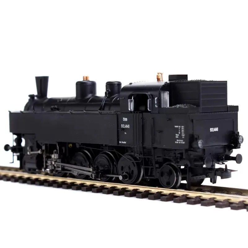 BACHMANN HO 1/87 Train Model with Lighting Effect Electric Control Simulation Type 93 2-8-2 Steam Locomotive