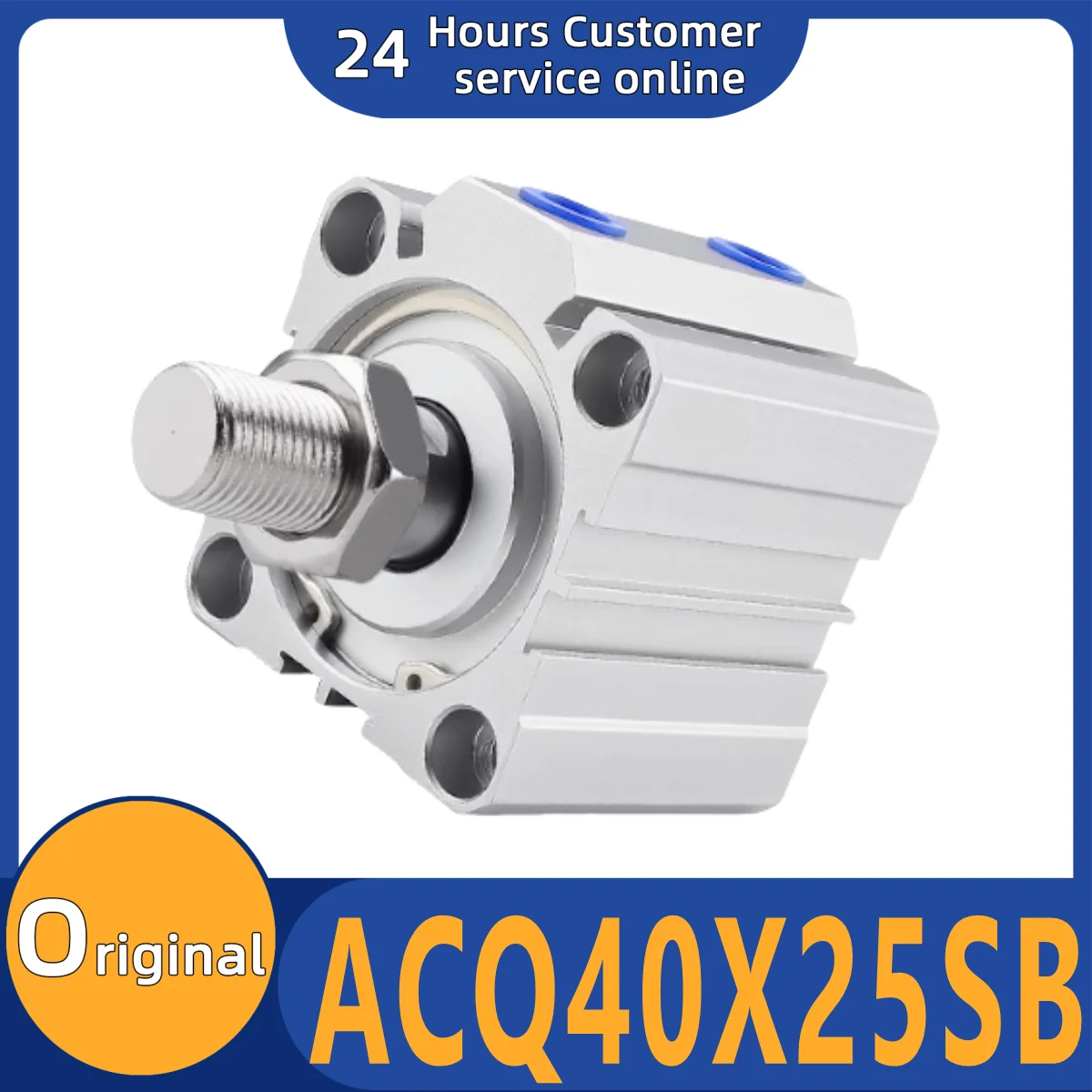 

Brand new original thin cylinder ACQ40X25SB ACQ40X30SB ACQ40X35SB ACQ40X40SB