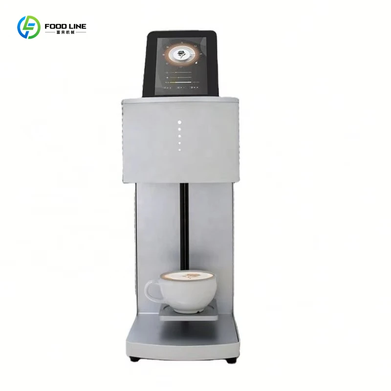 

Индивидуальный принтер для кофе, напитков, пива, еды, эспрессо, капучино, печенья, макарон, тортов, тостов, с функцией Wi-Fi и возможностью печати селфи