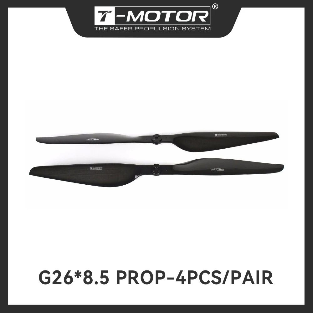 T-MOTOR  4PCS/Pair G26*8.5 G27*8.8 G28*9.2 G29*9.5 4PCS/PAIR Carbon Fiber hexa high speed drone propeller multicopter design