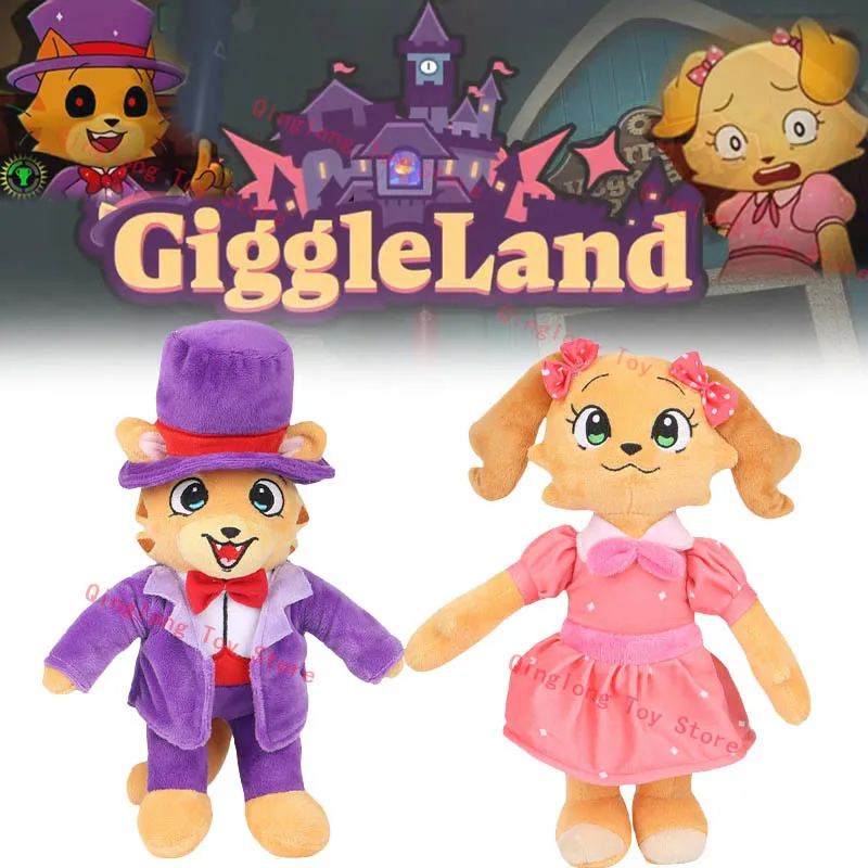 

НОВАЯ плюшевая кукла Giggleland с героями мультфильмов Giggleland Elliot Ella, милая мягкая кукла, мягкая игрушка для домашнего декора, подарок для детей
