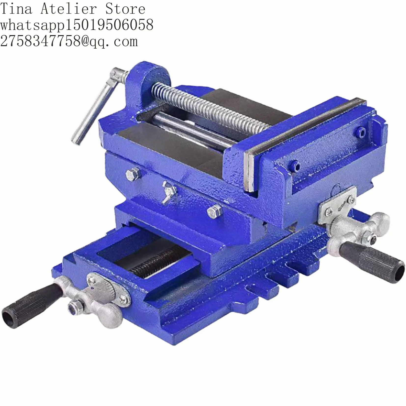 Industrial Grade Cross Flat Pliers, Bi-directional Moving Table Pliers, Fixture, tiger Pliers, Drill, Worktable, Durable