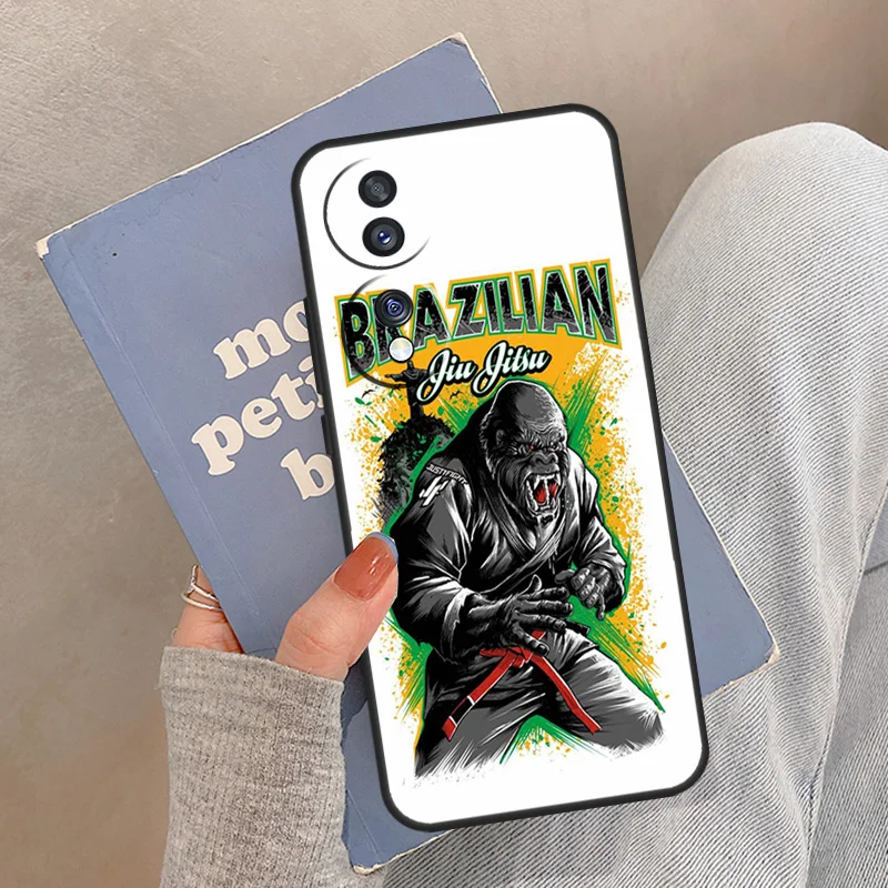 حافظة BJJ البرازيلية جيو جيتسو لهاتف Honor Magic 5 6 7 8 Pro لهاتف Honor 200 400 Lite 50 70 90 X8a X8b X9a X9b X9c