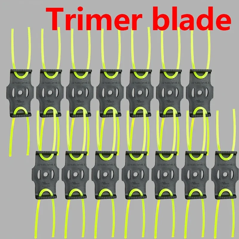 12Pcs Universal Trimmer Head Set Easy Replacement Lawn Mower Accessories Household Farm Weeding Tool With Fastening Fittings