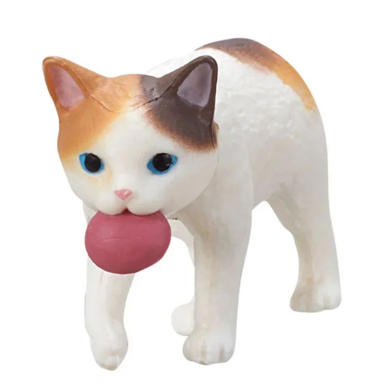 TARLIN Kawaii Cute Gashapon Figure Anime Our Home Orange Cat Miniature Items Figurine Capsule Toy