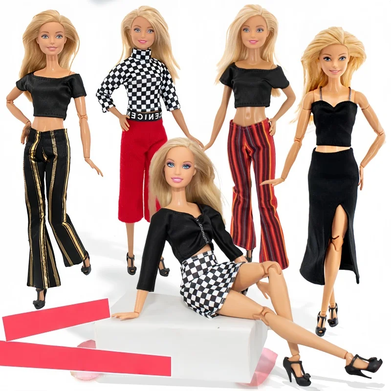 

Высокое качество для куклы Барби 1/6 Bjd, одежда своими руками для 30 см, модные элегантные вечерние платья, кукла, повседневная одежда, одежда на складе