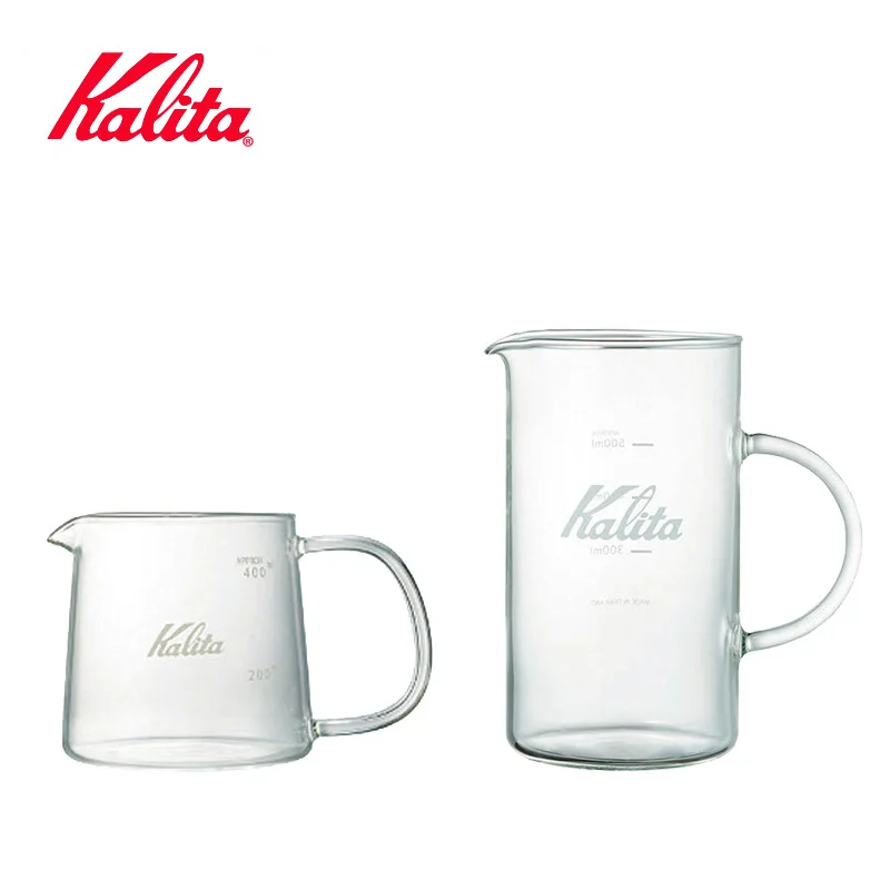 

KALITA-Heat-Resistant Glass Coffee Sharing Pot, Hand-brewed, Cute, Japan, JUG400, 500ml