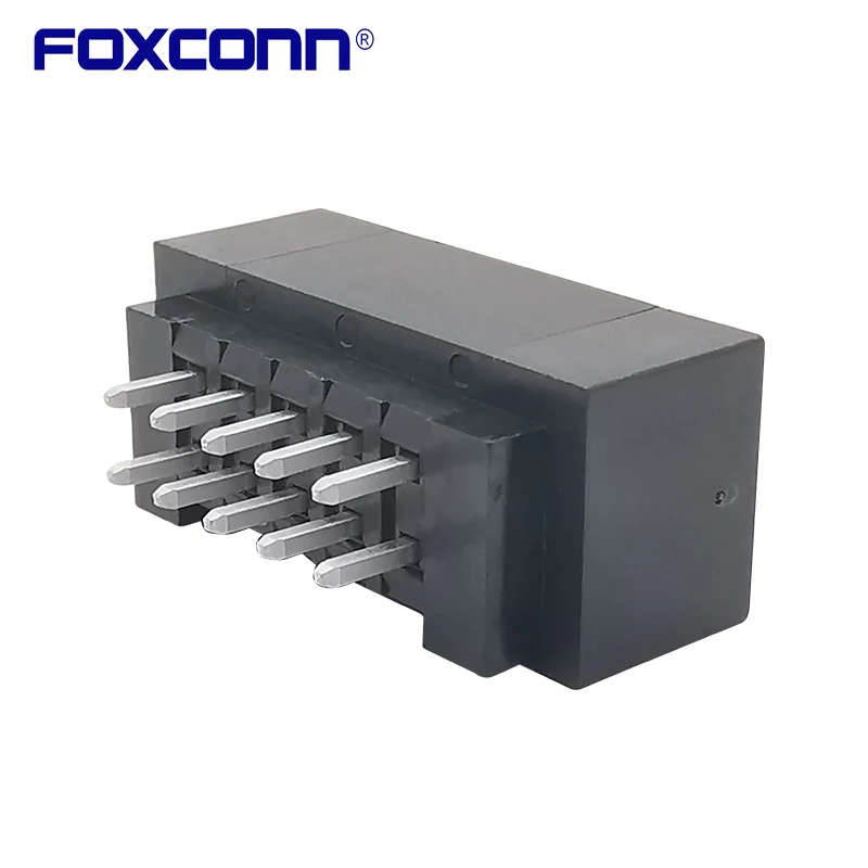 

Foxconn HL2105V 10PIN 2.54mm Spacing Foot length 3mm Brand new connector