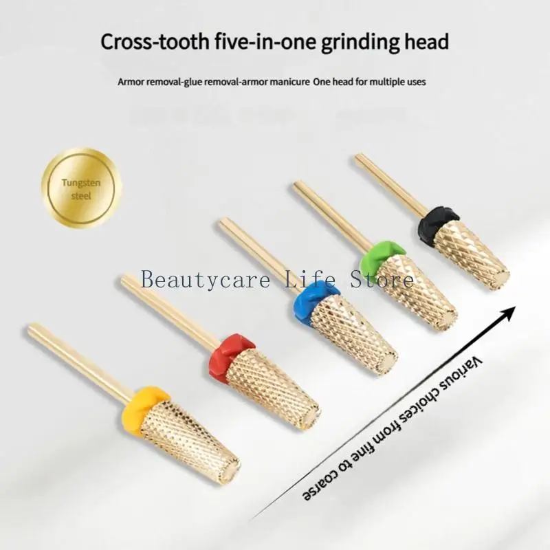 

652C Multi Purpose Crosses Cut Drill Bit for Cuticle Cleaning and Buffing