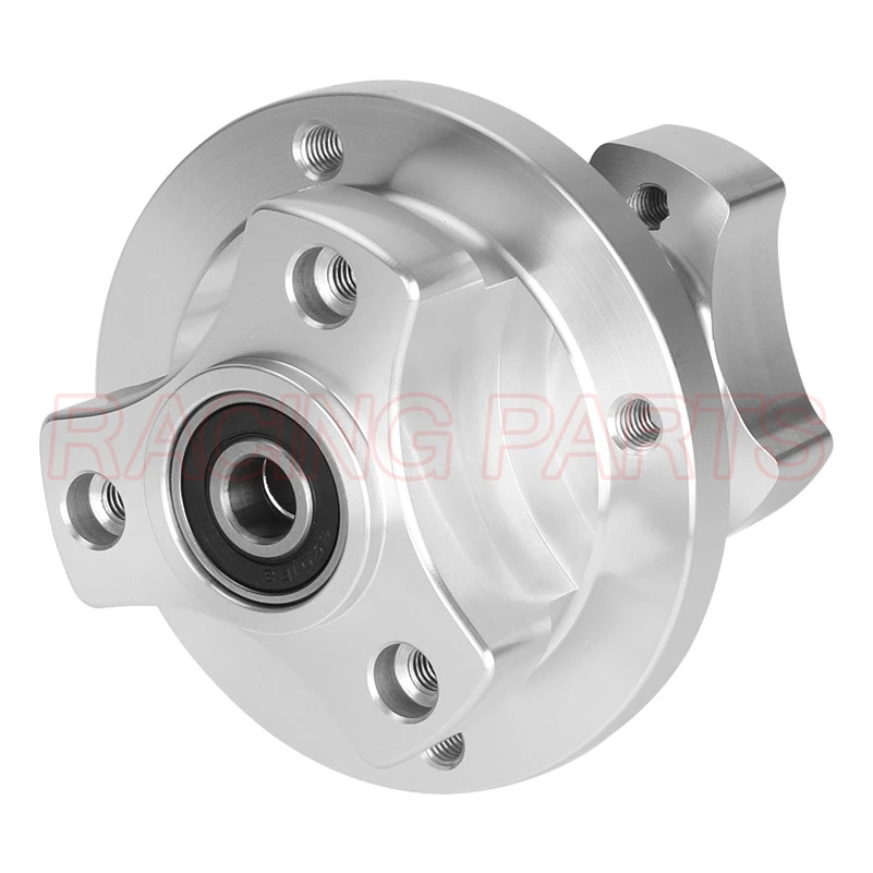 CNC Silver Front & Rear Disc Brake Hub Wheel Rim Hub for Dax Ruckus Zoomer Monkey Z50 bike