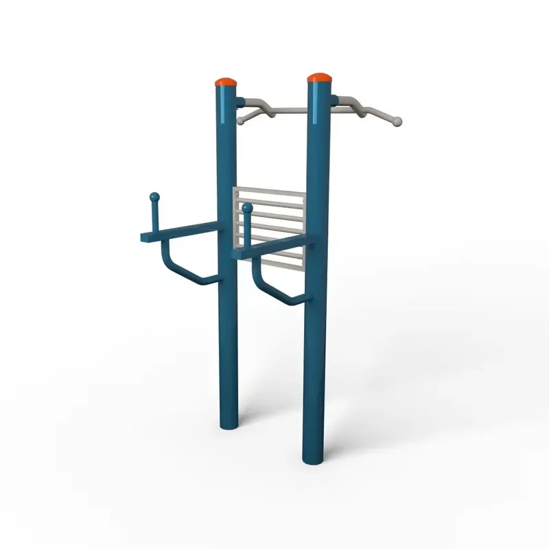 Jiewei JW-119 Anti-Slip Q235 Steel Tube Park Fitness Equipment Multifunctional Trainer for Community-Durable & for Resistant