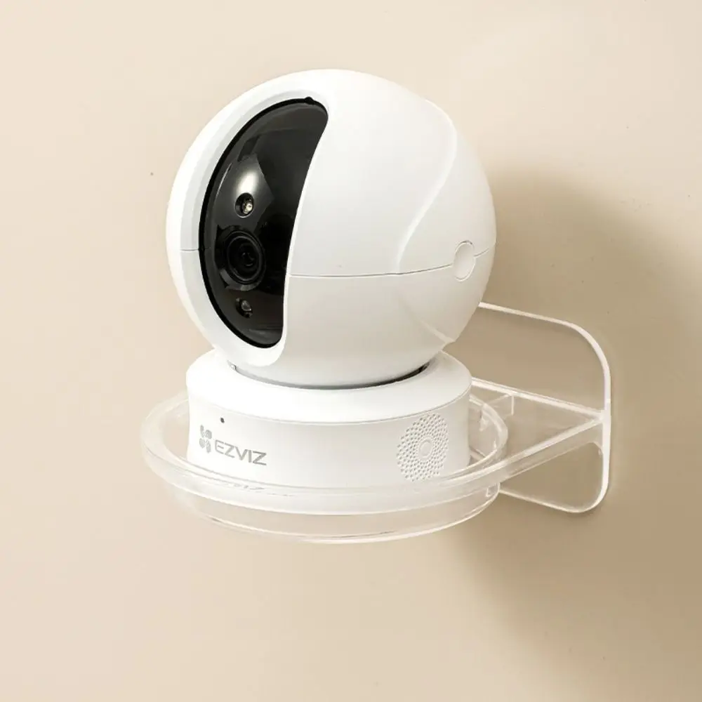 Wall-Mounted Security Surveillance Camera Stand Punch-Free Traceless Camera Wall Shelf Self-Adhesive Camera Holder