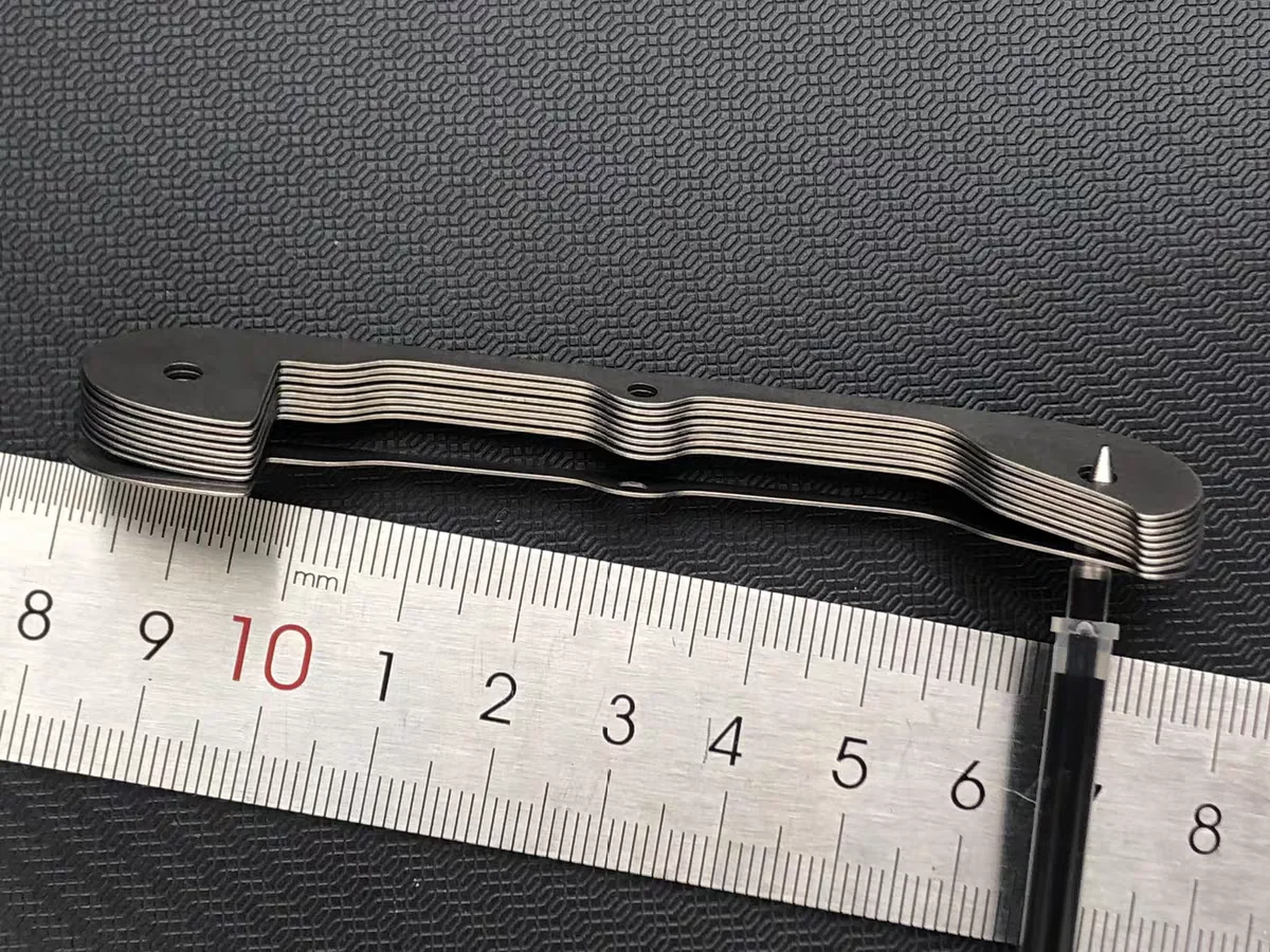 1 Piece Titanium Alloy TC4 Liner for 93mm Victorinox Swiss Army Knife Liners for 93 mm SAK Modify