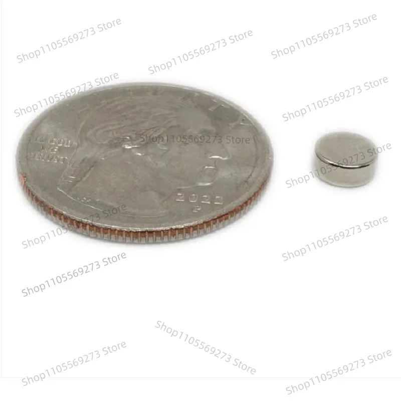6x2.5mm Diametrically Magnetized Disc Magnet Replacement for AS5047P AS5048 Rotary Encoder Sensor