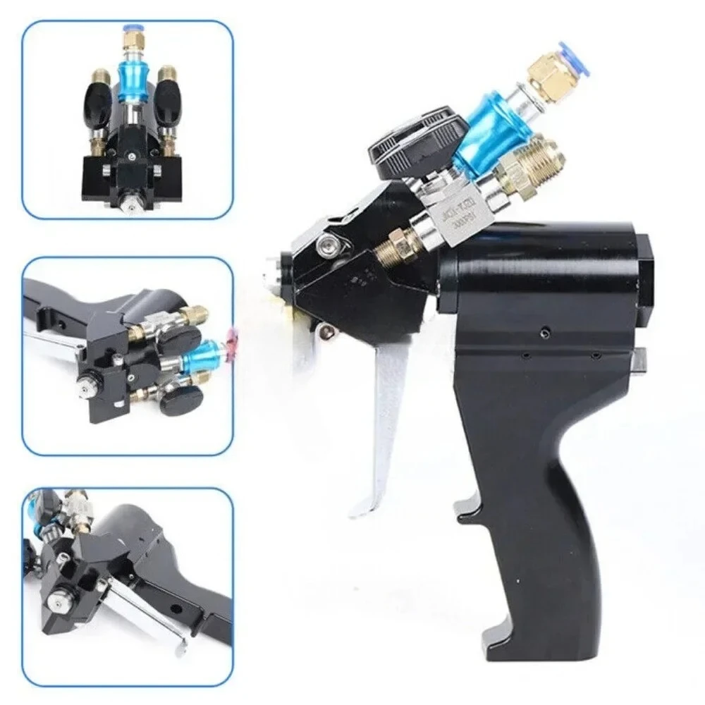 P2 PU Polyurea Foam Air Spray Gun Polyurethane Coating Spray Gun Painting Machine