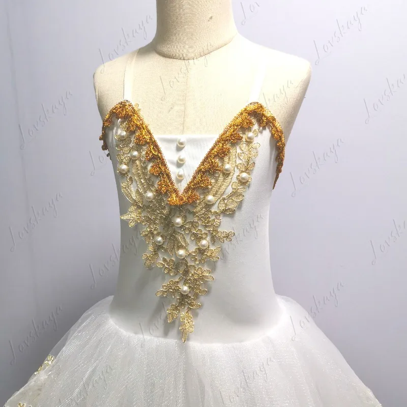 

Детское танцевальное платье «Лебединое озеро», костюм-пачка на подтяжках, наряд маленькой принцессы для девочек